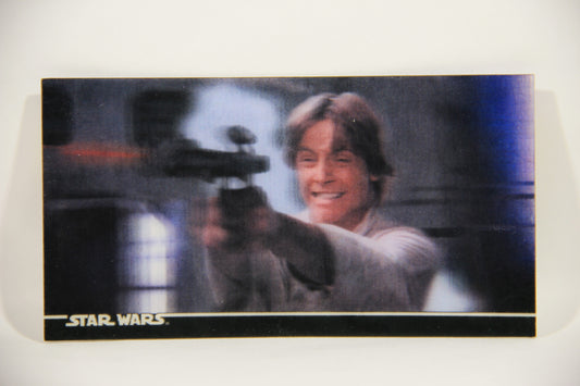 Star Wars 3Di Widevision 1996 Trading Card #41 Run Luke Run ENG L004934