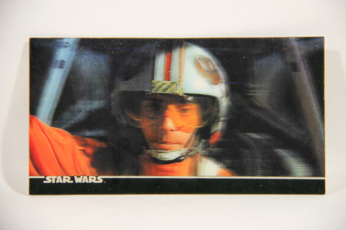 Star Wars 3Di Widevision 1996 Trading Card #56 Luke Uses The Force ENG L004946