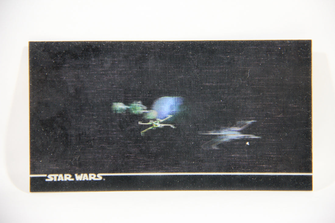 Star Wars 3Di Widevision 1996 Trading Card #60 Death Star Departure ENG L004949