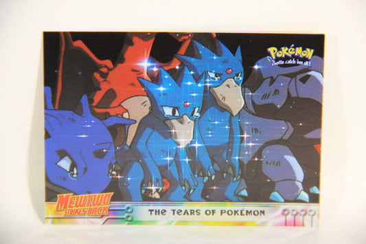 Pokémon Card First Movie #37 The Tears Of Pokémon Foil Chase Blue Logo 1st Print ENG L005044