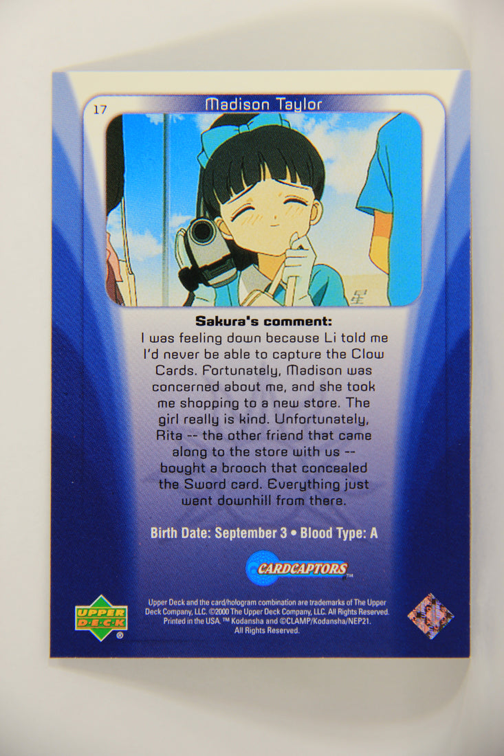 CardCaptors 2000 Trading Card #17 I Was Feeling Down ENG L005483