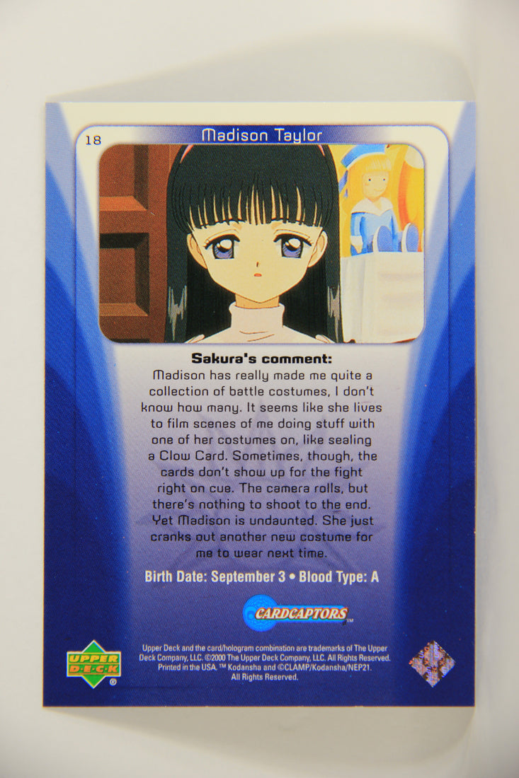 CardCaptors 2000 Trading Card #18 A Collection Of Battle Costumes ENG L005484