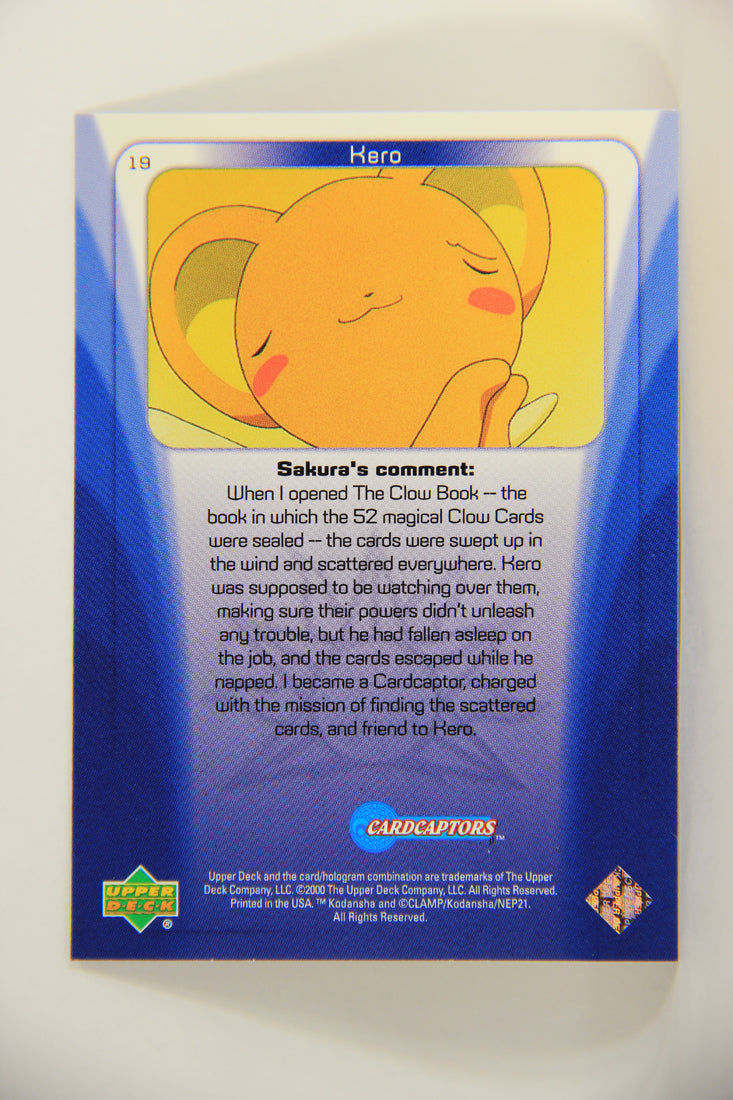 CardCaptors 2000 Trading Card #19 Kero Had Fallen Asleep On The Job ENG L005485