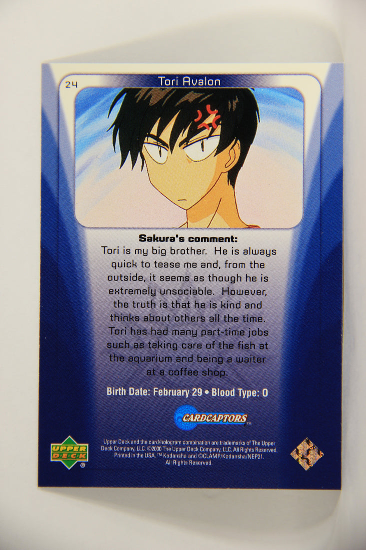 CardCaptors 2000 Trading Card #24 Tori Is My Big Brother ENG L005490