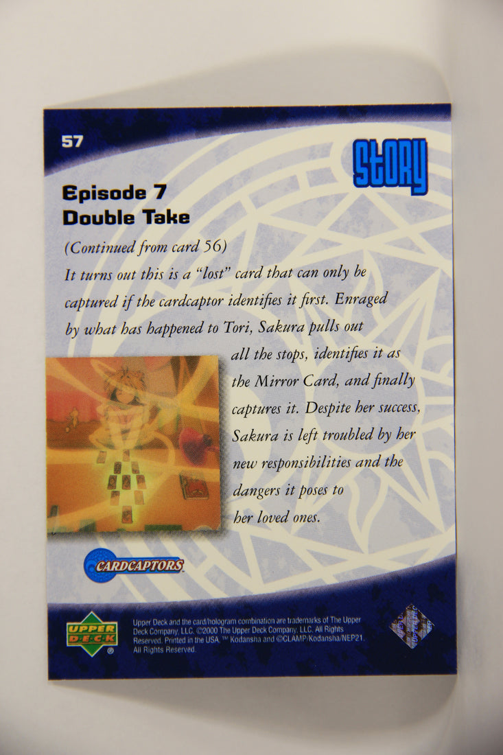 CardCaptors 2000 Trading Card #57 Episode 7 - Double Take - Story ENG L005519