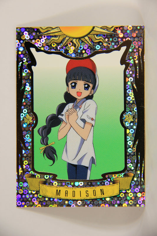 CardCaptors 2000 Trading Card #C12 Madison Chase Card Rainbow Holo Foil ENG L005555