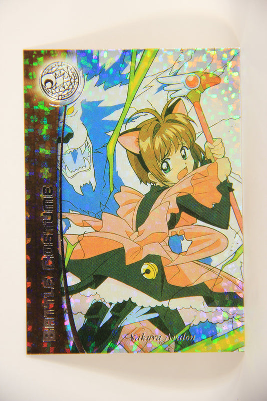 CardCaptors 2000 Card #73 Sakura Avalon From Episode #1 Rainbow Holo Foil ENG L005572