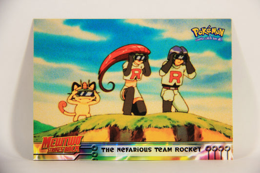 Pokémon Card First Movie #12 The Nefarious Team Rocket Blue Logo 1st Print ENG L005596