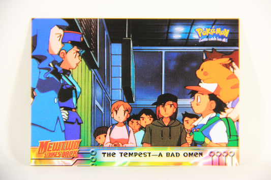Pokémon Card First Movie #15 The Tempest A Bad Omen Blue Logo 1st Print ENG L005599