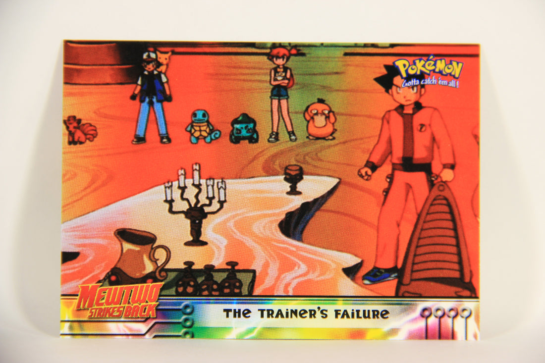 Pokémon Card First Movie #22 The Trainer's Failure Blue Logo 1st Print ENG L005606