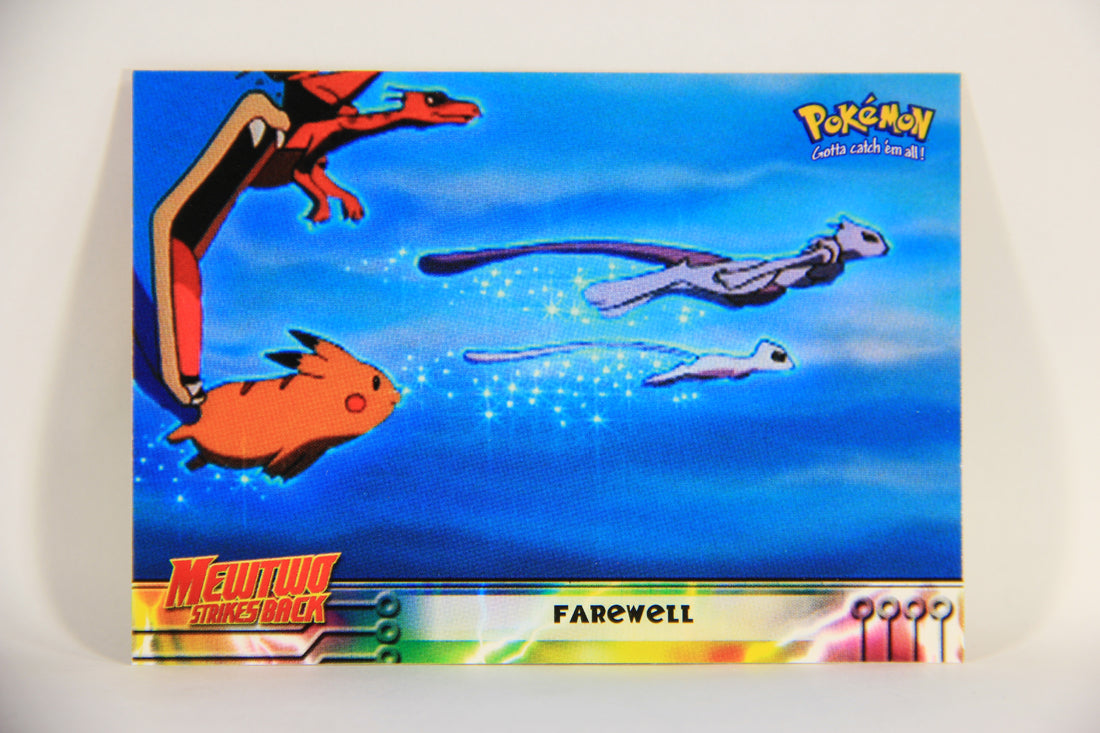 Pokemon Card FAREWELL #39 Mewtwo Strikes Back Blue Logo Pokemon Topps