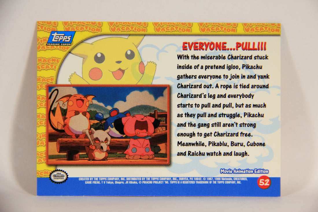 Pokémon Card First Movie #52 Everyone Pull Blue Logo 1st Print ENG L005628