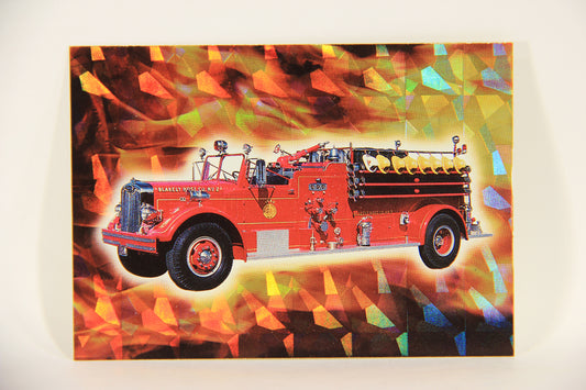 Fire Engines 1993 Chase Prism Trading Card #6 Blakely PA Apparatus Pumper ENG L005732