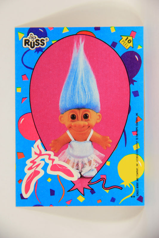 Russ Trolls 1992 Topps Trading Card Sticker #10 Trollerina ENG L005754