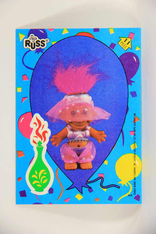 Russ Trolls 1992 Topps Trading Card Sticker #11 I Dream Of Trollie ENG L005755