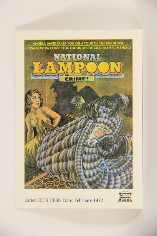 National Lampoon 1993 Trading Card #14 Crime - February 1972 L005777