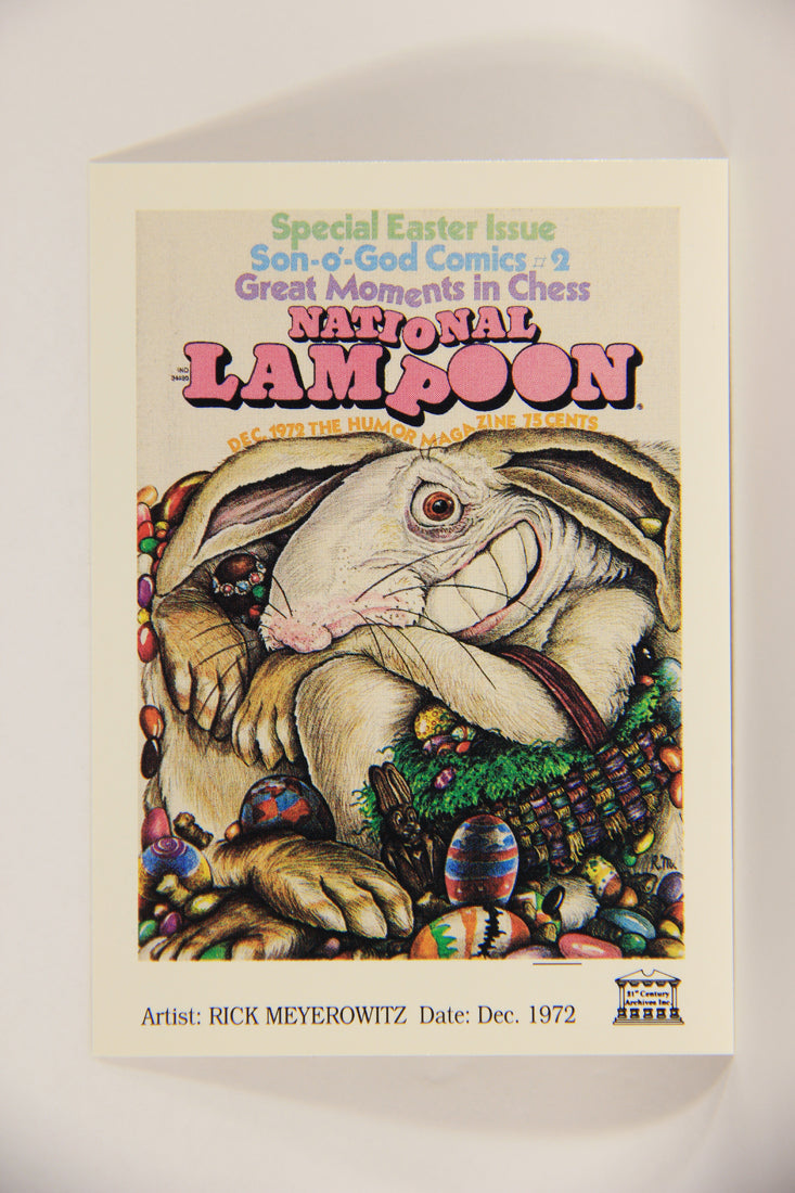 National Lampoon 1993 Trading Card #15 Special Easter Issue - December 1972 L005778