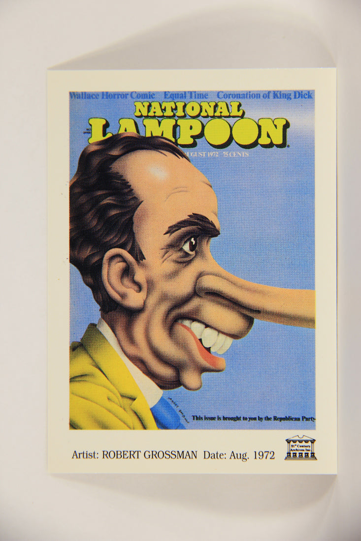 National Lampoon 1993 Trading Card #16 Republican Party - August 1972 L005779