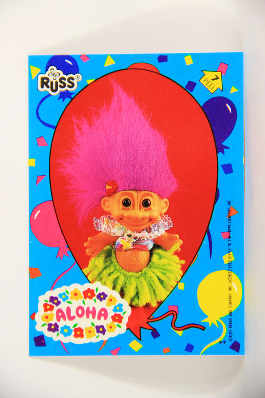 Russ Trolls 1992 Topps Trading Card Sticker #7 Aloha ENG L005882