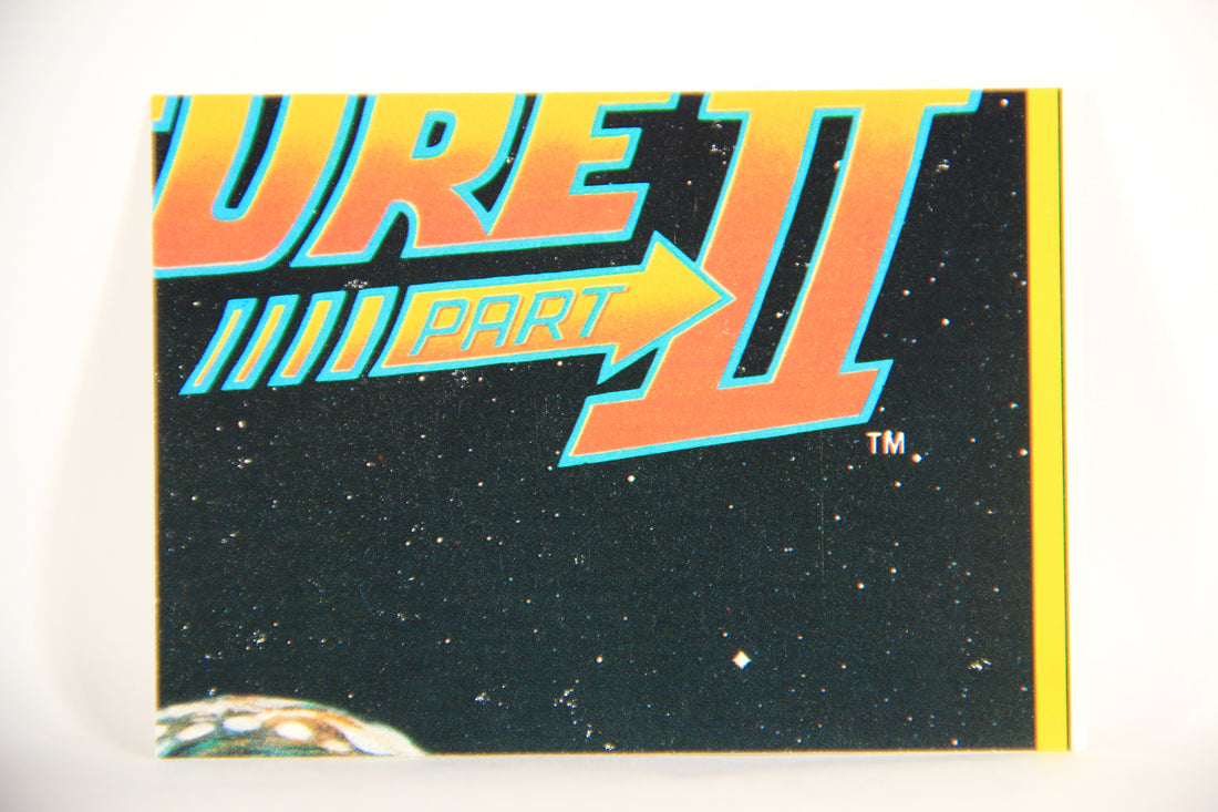 Back To The Future II 1989 Sticker Card #3 Of 11 Marty McFly In 2015 L005912
