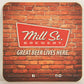 Mill St. Brewery Beer Coaster Canada Toronto Ontario ENG L006114