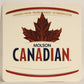 Molson Canadian Beer Coaster Canada Montreal ENG Maple Leaf Logo L006115