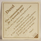 Duvel Beer Coaster Five Commandments For A Heavenly Pour Belgium ENG L006119