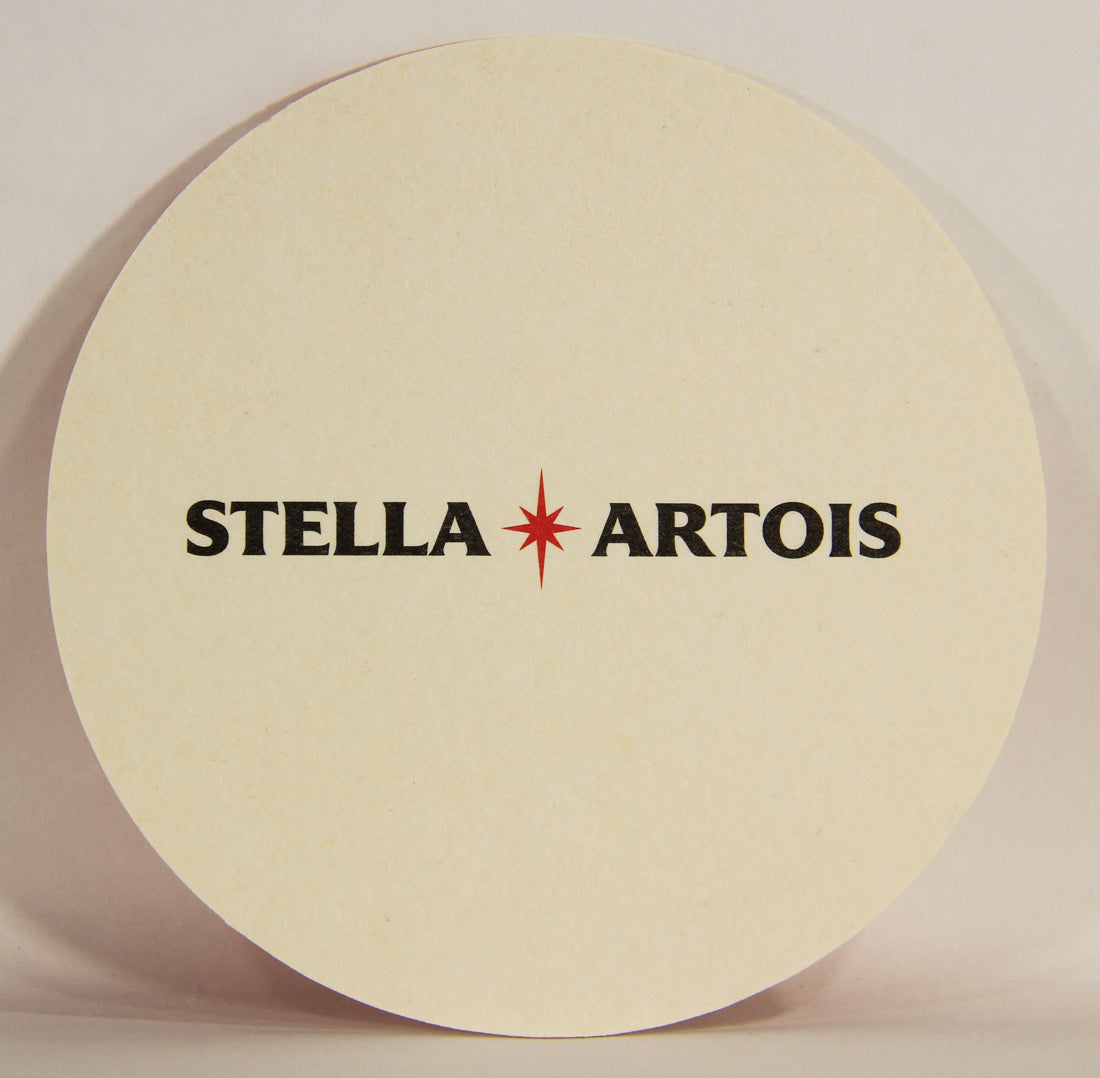 Stella Artois Beer Coaster Anheuser–Busch InBev Belgium FR-ENG L006130