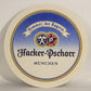 Hacker-Pschorr Brewery Beer Coaster Germany Munich Himmel Der Bayern GER L006140