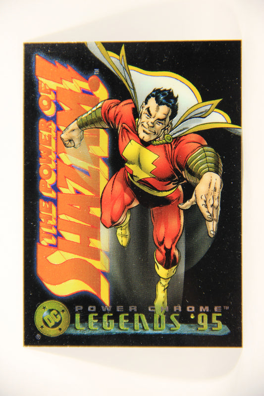 DC Legends '95 Power Chrome 1995 Trading Card #3 The Power Of Shazam L006422