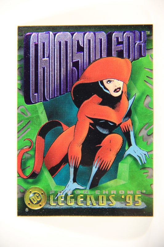 DC Legends '95 Power Chrome 1995 Trading Card #12 Crimson Fox L006488