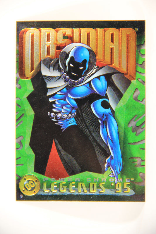 DC Legends '95 Power Chrome 1995 Trading Card #15 Obsidian L006491