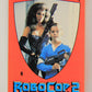 RoboCop 2 Topps 1990 Trading Card Sticker #6 Puzzle ENG L006864
