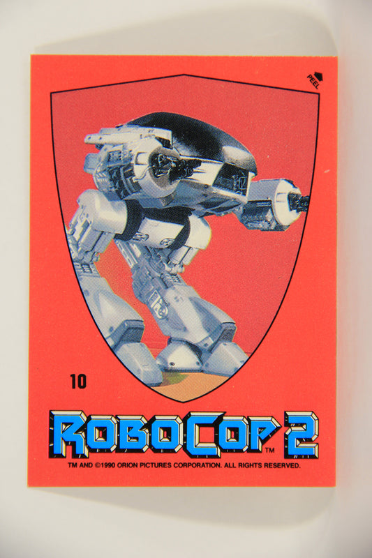 RoboCop 2 Topps 1990 Trading Card Sticker #10 Puzzle ENG L006868