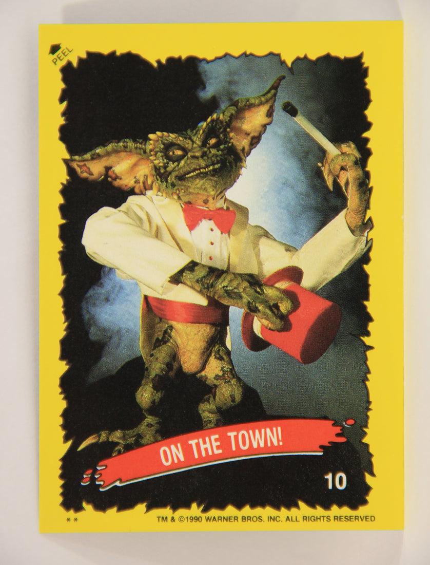 Gremlins 2 The New Batch 1990 Trading Card Sticker #10 On The Town ENG L006879