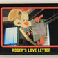 Who Framed Roger Rabbit 1988 Trading Card #53 Roger's Love Letter ENG Topps L006895