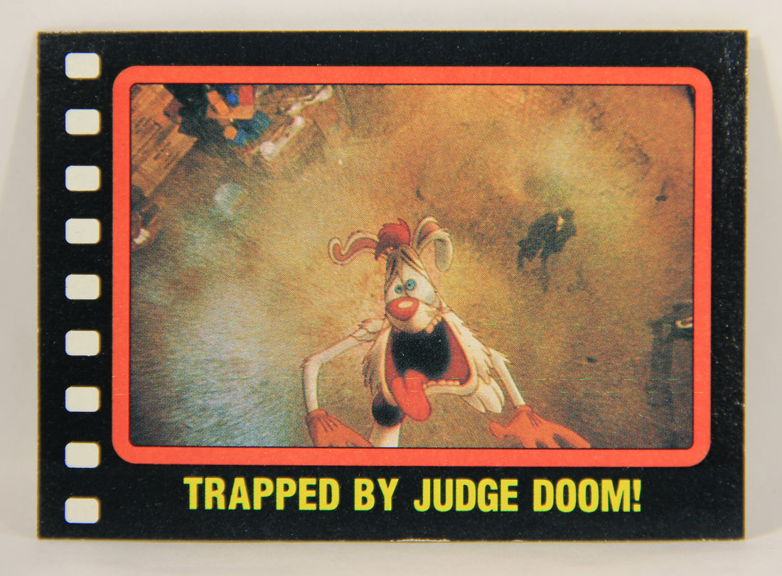 Who Framed Roger Rabbit 1988 Trading Card #105 Trapped By Judge Doom ENG L006899