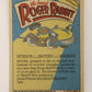 Who Framed Roger Rabbit 1988 Trading Card #128 A Grateful Roger Rabbit ENG Topps L006901