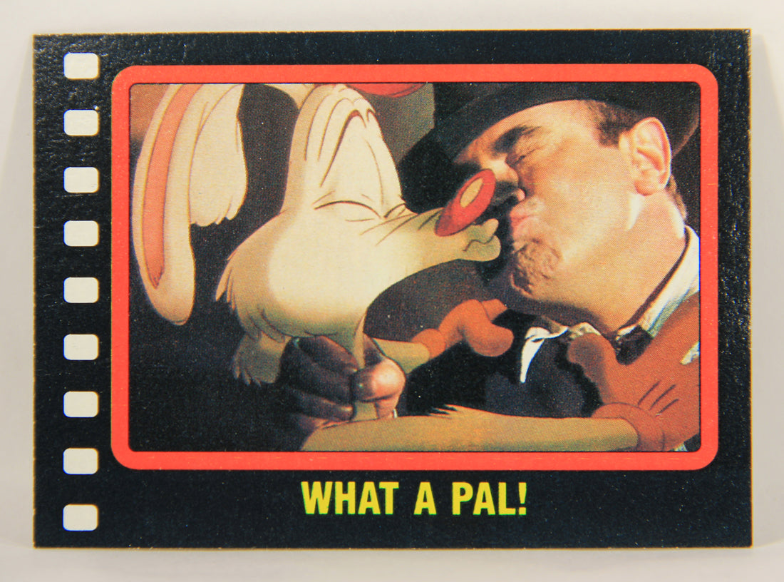 Who Framed Roger Rabbit 1988 Trading Card #129 What A Pal ENG Topps L006902