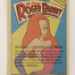 Who Framed Roger Rabbit 1988 Trading Card #130 The Mystery Is Solved ENG Topps L006903
