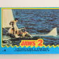 Jaws 2 - 1978 Trading Card Sticker #9 Alone Against The Shark - Canada L007114