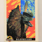 Jurassic Park 1993 Trading Card Sticker #2 Dilophosaur ENG Topps Puzzle L007118