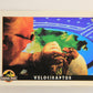 Jurassic Park 1993 Trading Card Sticker #8 Velociraptor ENG Topps Puzzle L007124