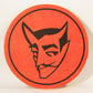 Le Trou Du Diable Beer Coaster Microbrewery Canada Québec FR Devil Logo L007368