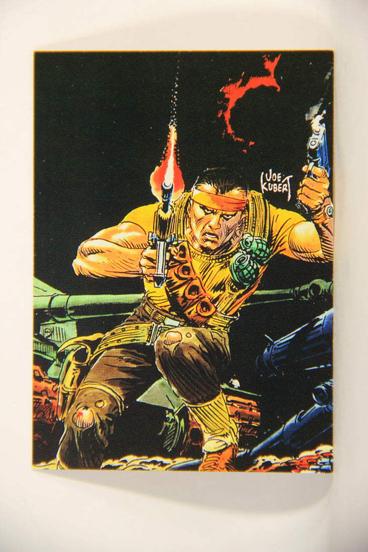 GI Joe 30th Salute 1994 Trading Card #84 Commando Sargent Savage ENG L007423