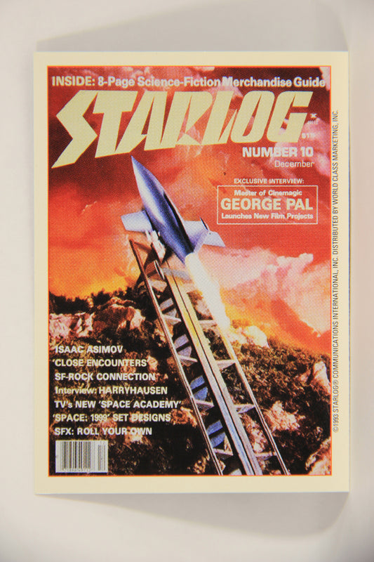 Starlog 1993 Trading Card #9 George Pal "Cover Number 10" L007577
