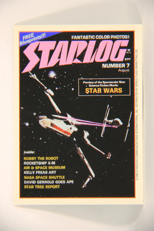 Starlog 1993 Trading Card #10 Star Wars "Cover Number 7" L007578