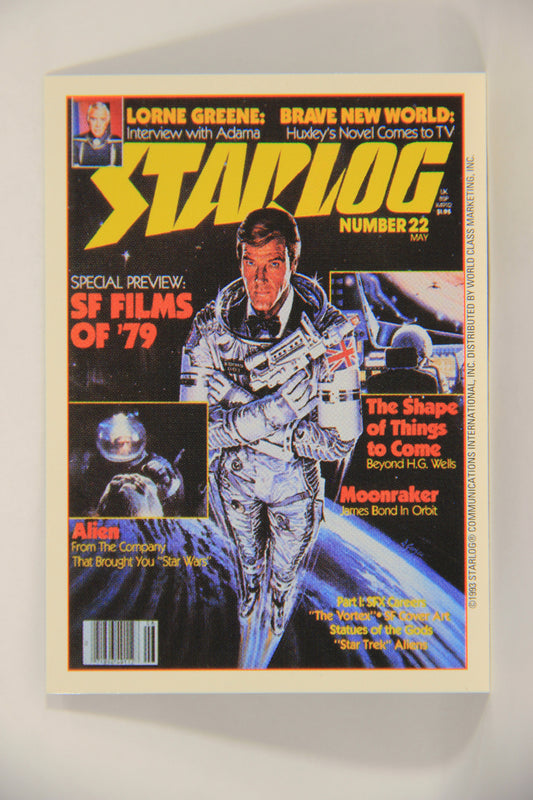 Starlog 1993 Trading Card #14 Moonraker "Cover Number 22" L007582