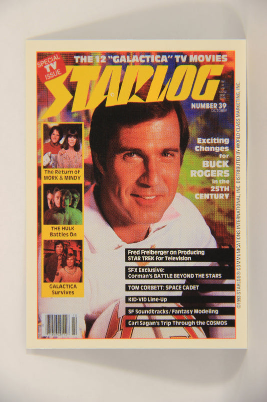 Starlog 1993 Trading Card #17 Buck Rogers "Cover Number 39" L007585
