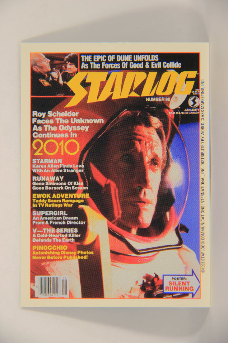 Starlog 1993 Trading Card #41 2010 The Year We Make Contact "Cover Number 90" L007609